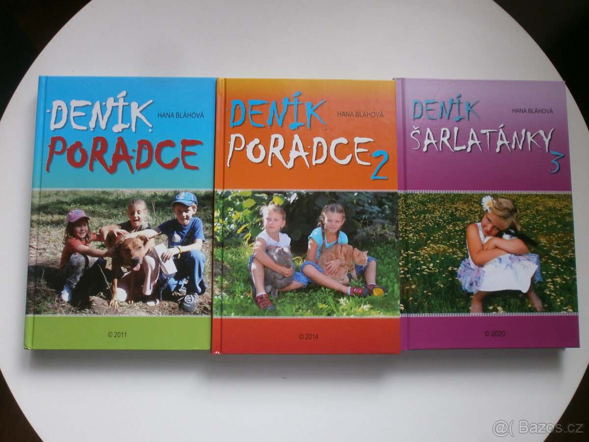 Deník poradce,Deník poradce 2,Deník šarlatánky-Hana Bláhová