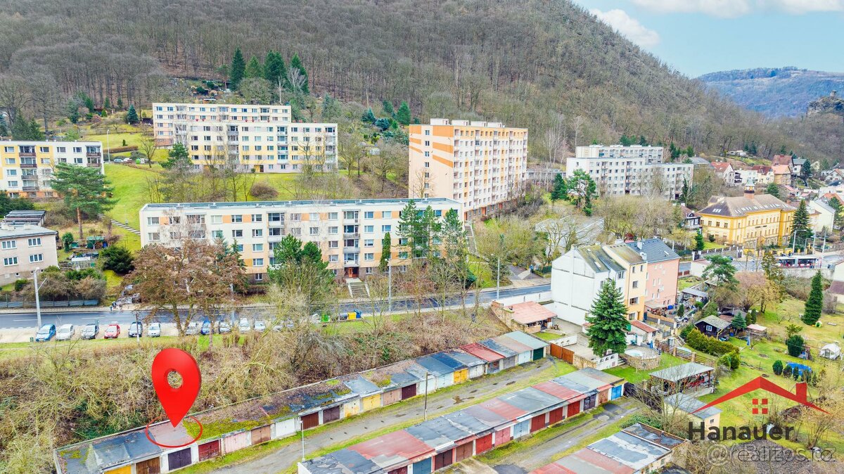 Prodej garáže, 19 m2, Ústí nad Labem - Střekov