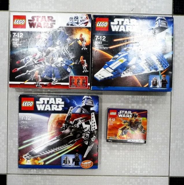 Lego Star Wars 8093, 7915