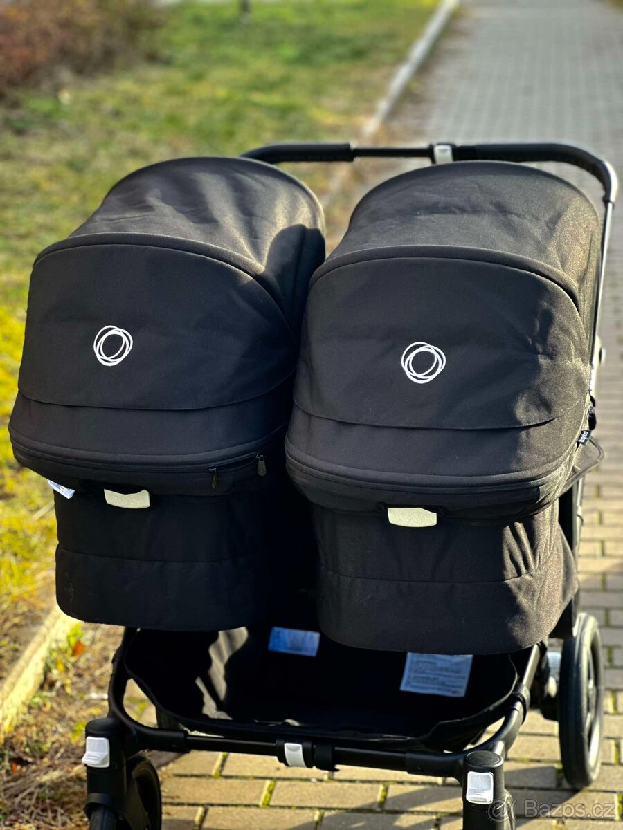 Bugaboo Donkey 5 twin Midnight black