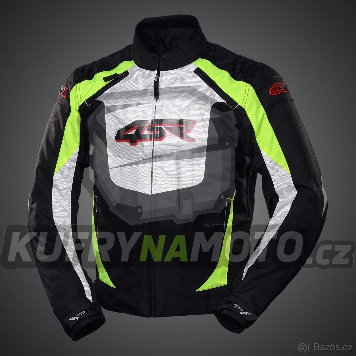 Moto bunda 4SR Stunts Neon velikost 50