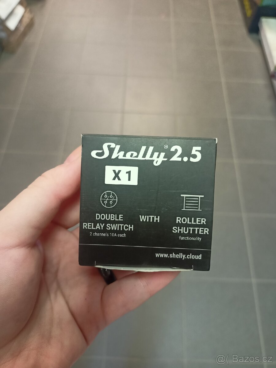 Modul spínací žaluziový Shelly 2, 5 Wifi