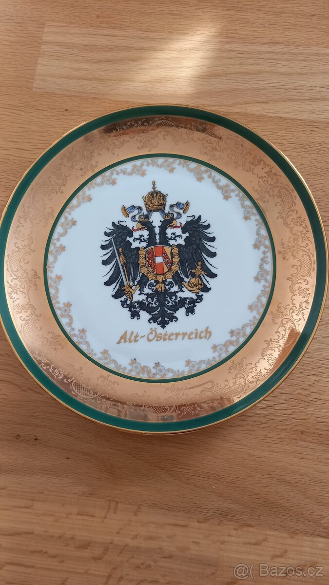 Dekorační talíř „Alt Osterreich“