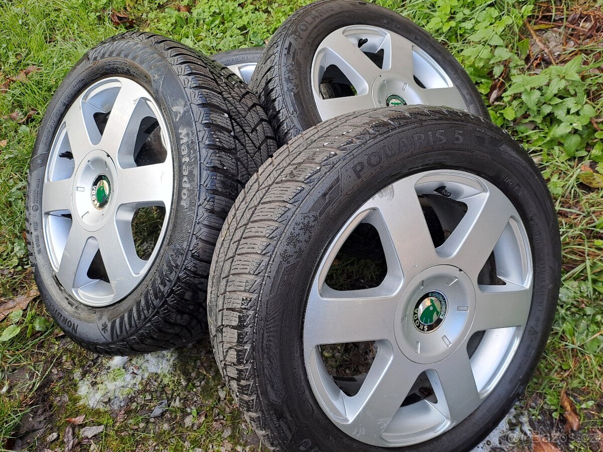 Alu kola 5x112 Škoda Octavia 205/55 R16