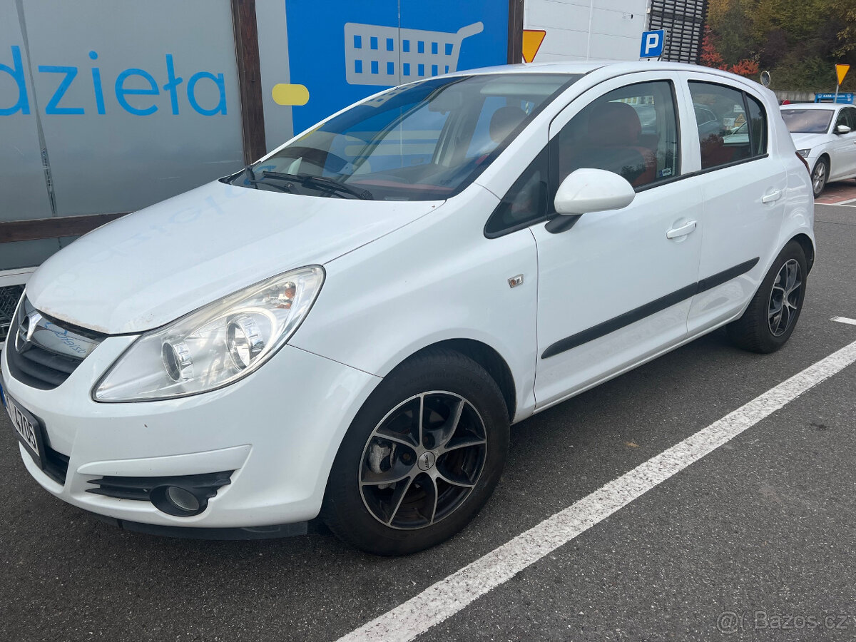 Prodám Opel Corsa 1.2 59KW + LPG+tažné