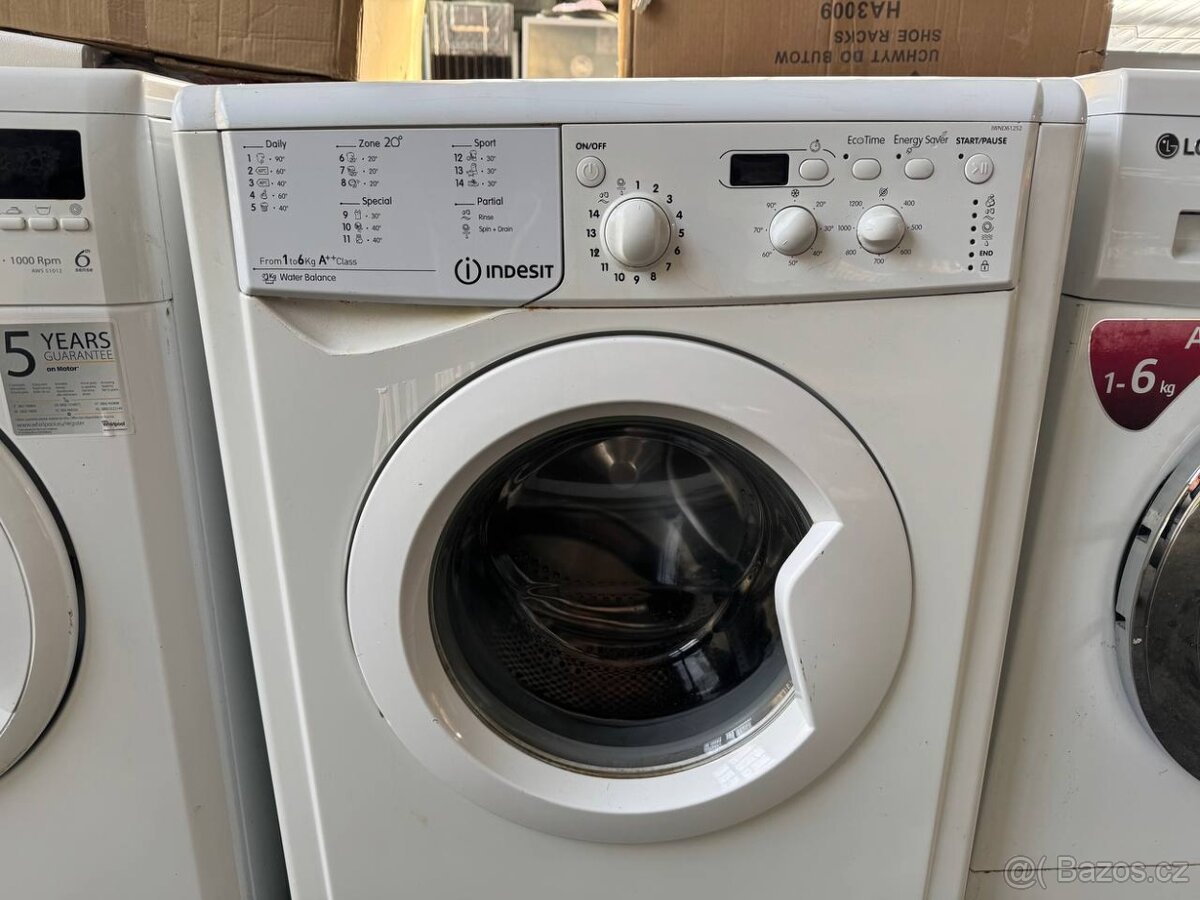 Indesit pračka 6 kg.