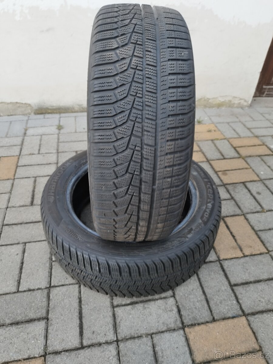 205/55 r17 - 2 ks ZIMNÍ- HANKOOK