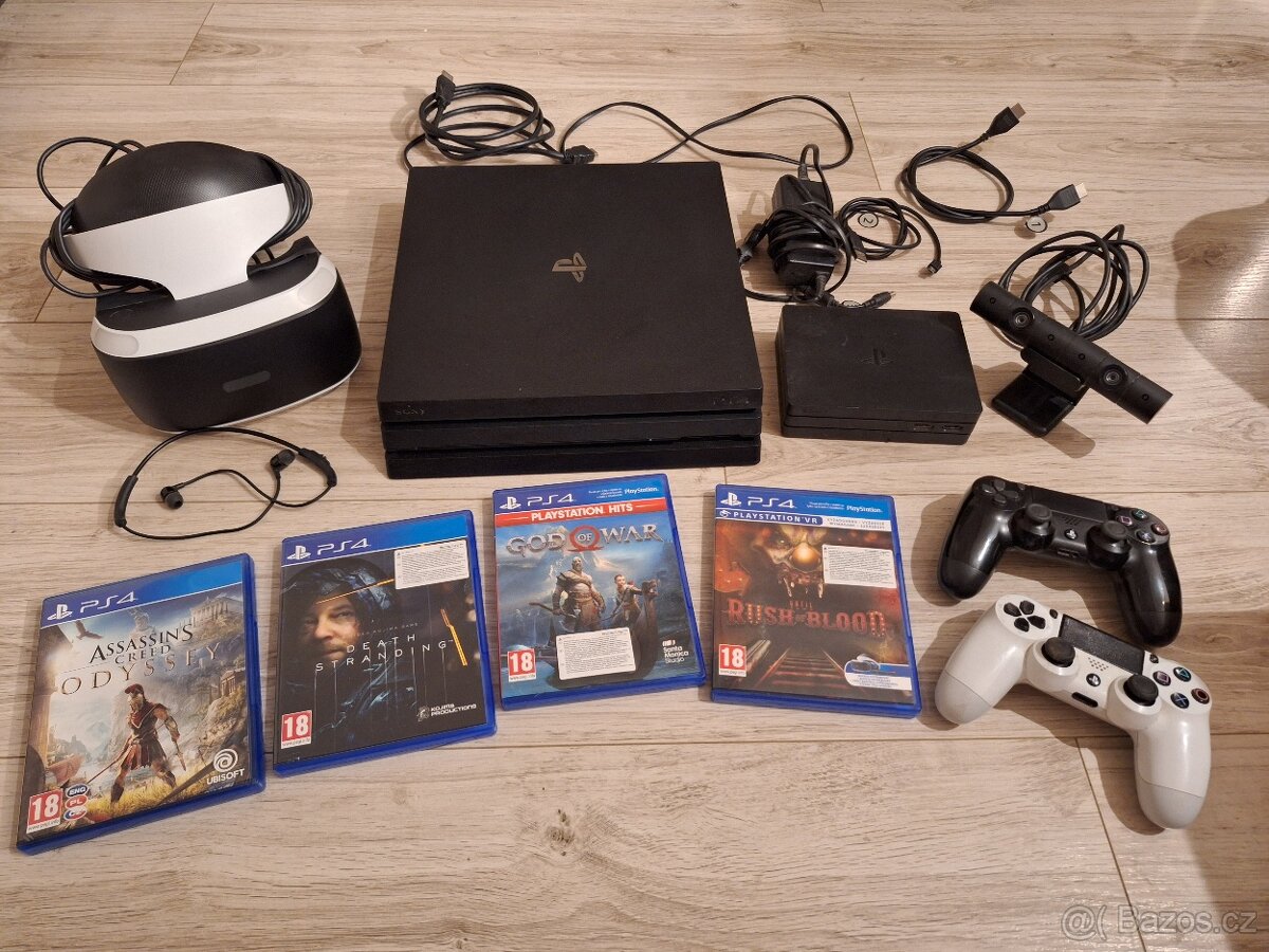 Ps4 Pro1tb + VR souprava