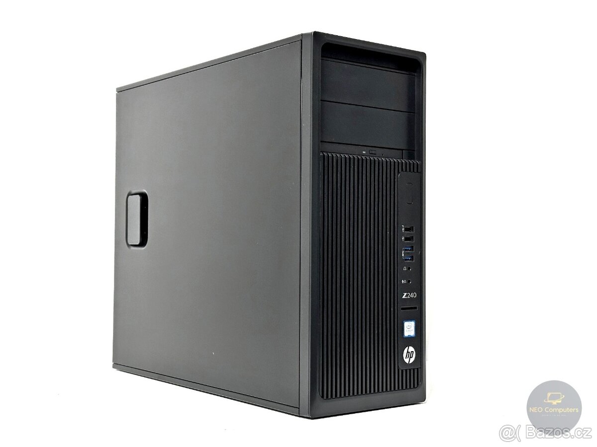 PC HP Z240 Tower Workstation Intel i7-7700, 32GB, SSD 256GB