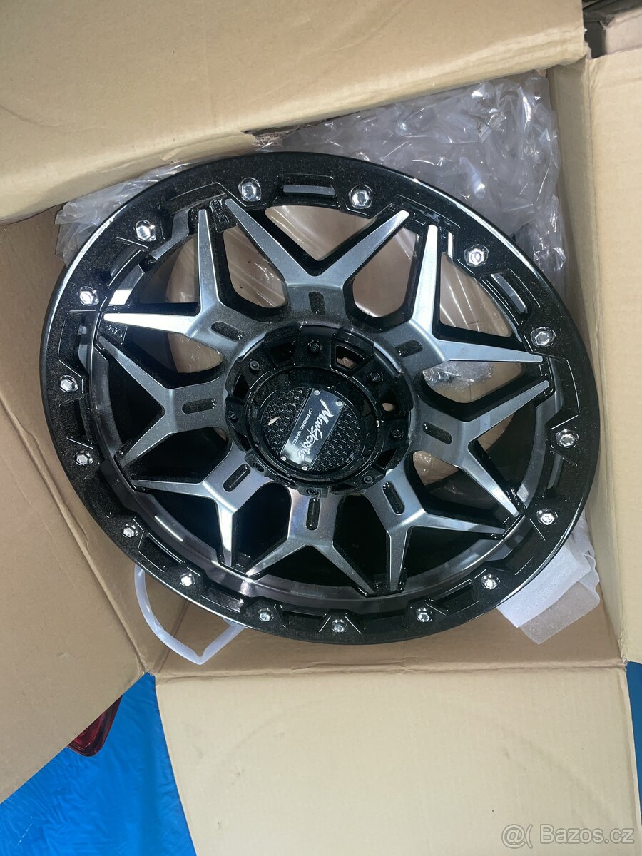 Hlinikove disky 18x9 ET 10 6x139,7 6x135 sada 4ks