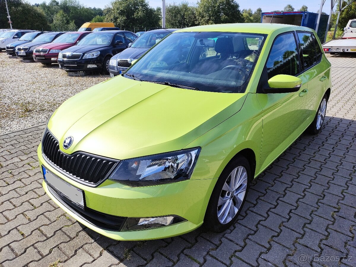 ŠKODA FABIA III 1.0 MPI ALU 16",KLIMA,NOVÉ V CZ,34791KM.