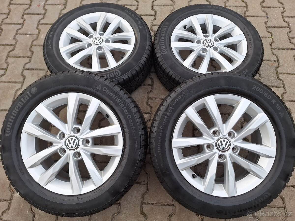 Disky originální VW Touran II 5x112 R16 Trondheim