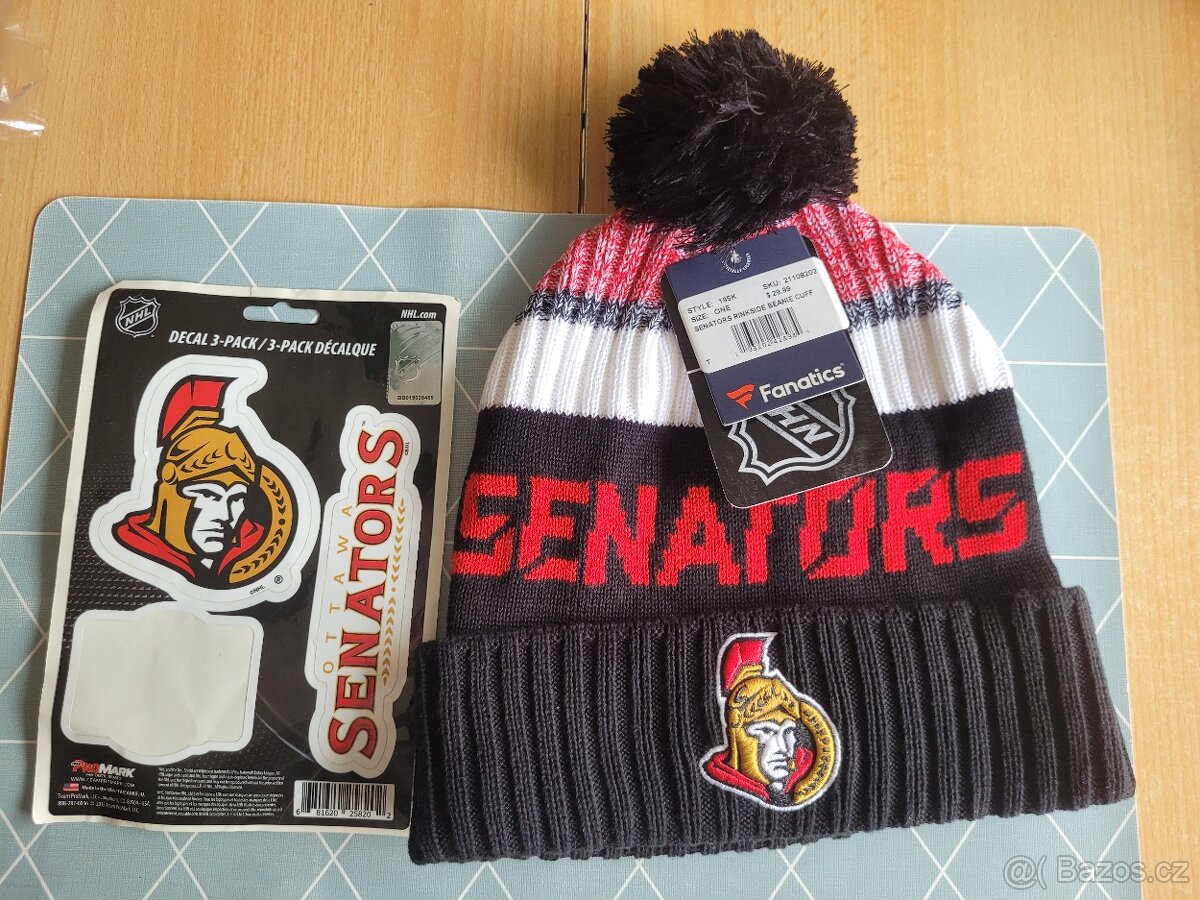 Zimní čepice Ottawa Senators