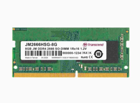 RAM Transcend 8 GB