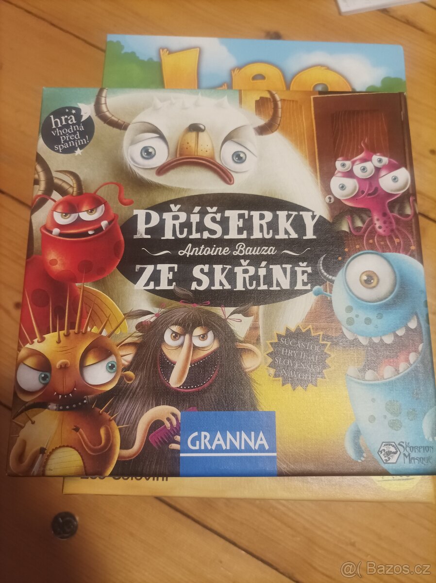 Příšerky ze skříně- hra