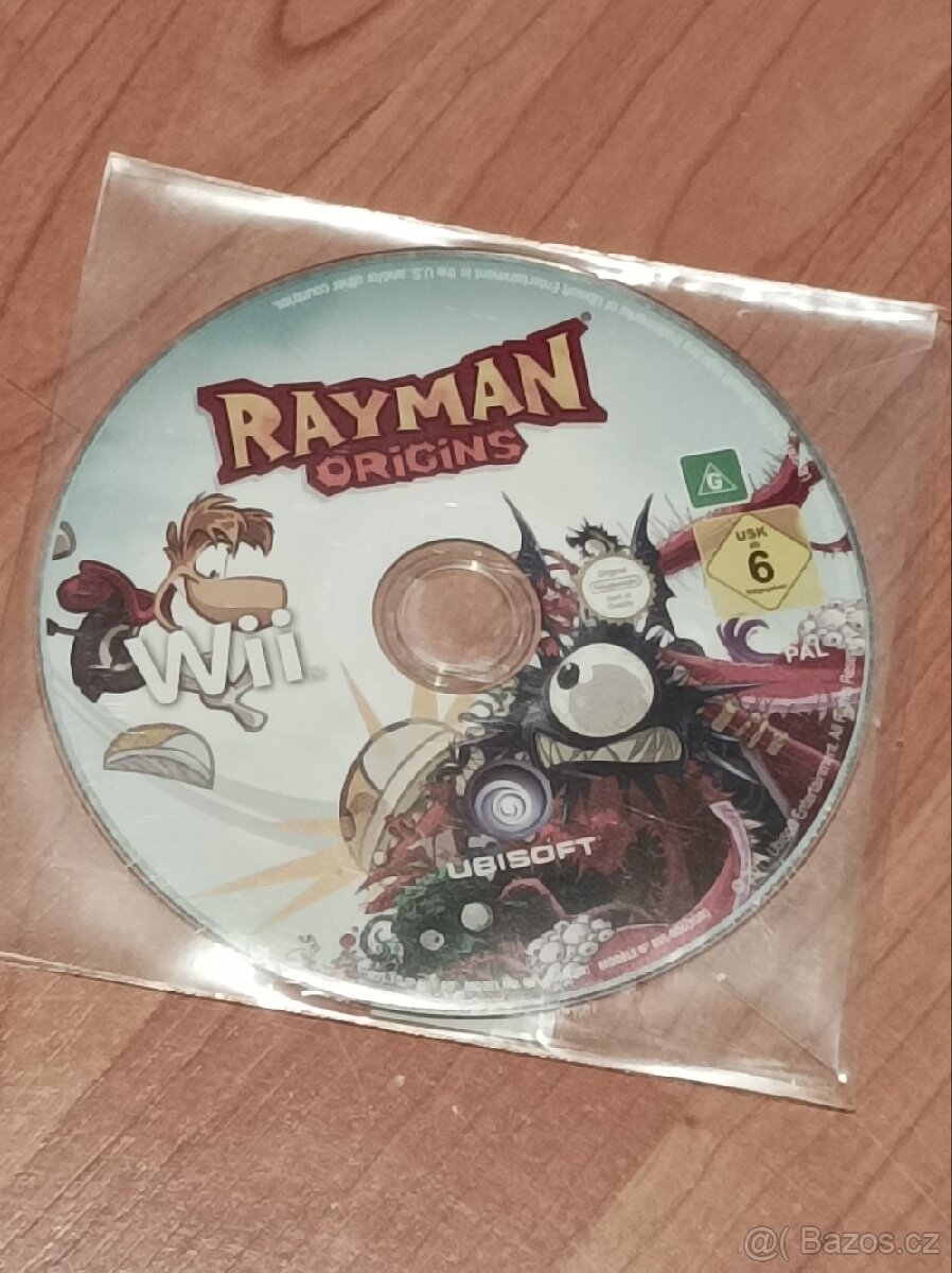 Hra Rayman origins na Nintendo Wii