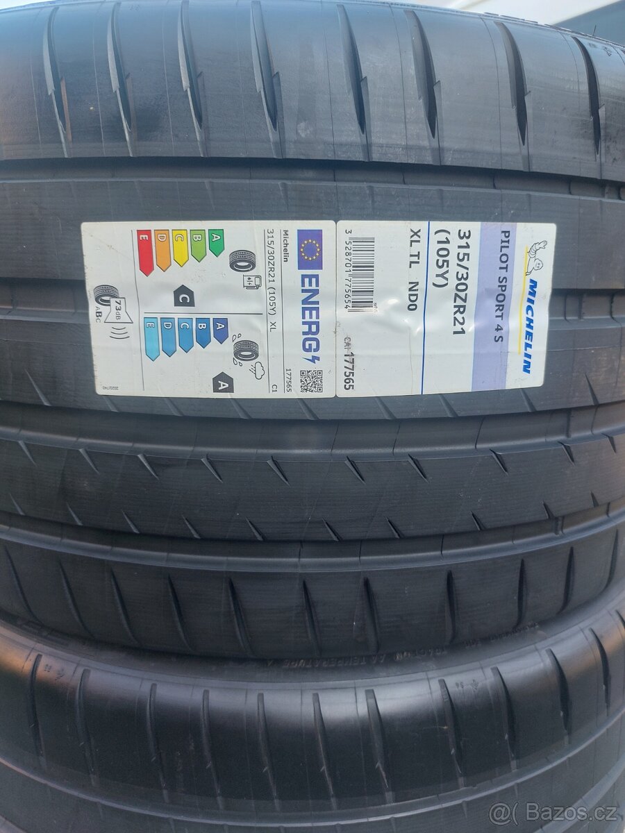 Prodám 2ks lentich pneu Michelin 315/30 ZR21