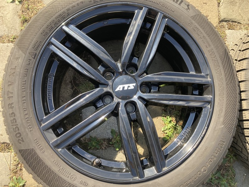 Alu kola ATS pro ŠKODA OCTAVIA 4 - 17" 5x112 zimní 205/55R17