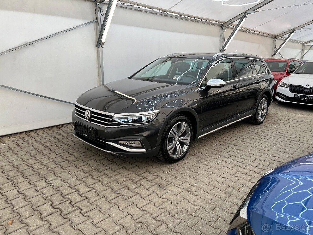 Volkswagen Passat Alltrack 2.0TDi,140kW,DSG,4x4,Webasto,Tažn