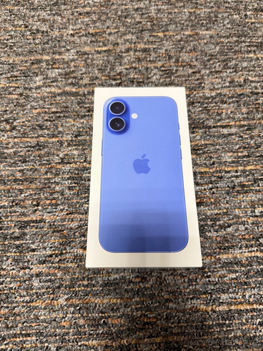 Apple iPhone 16 128gb Ultramarine. 2r zaruka Vodafone