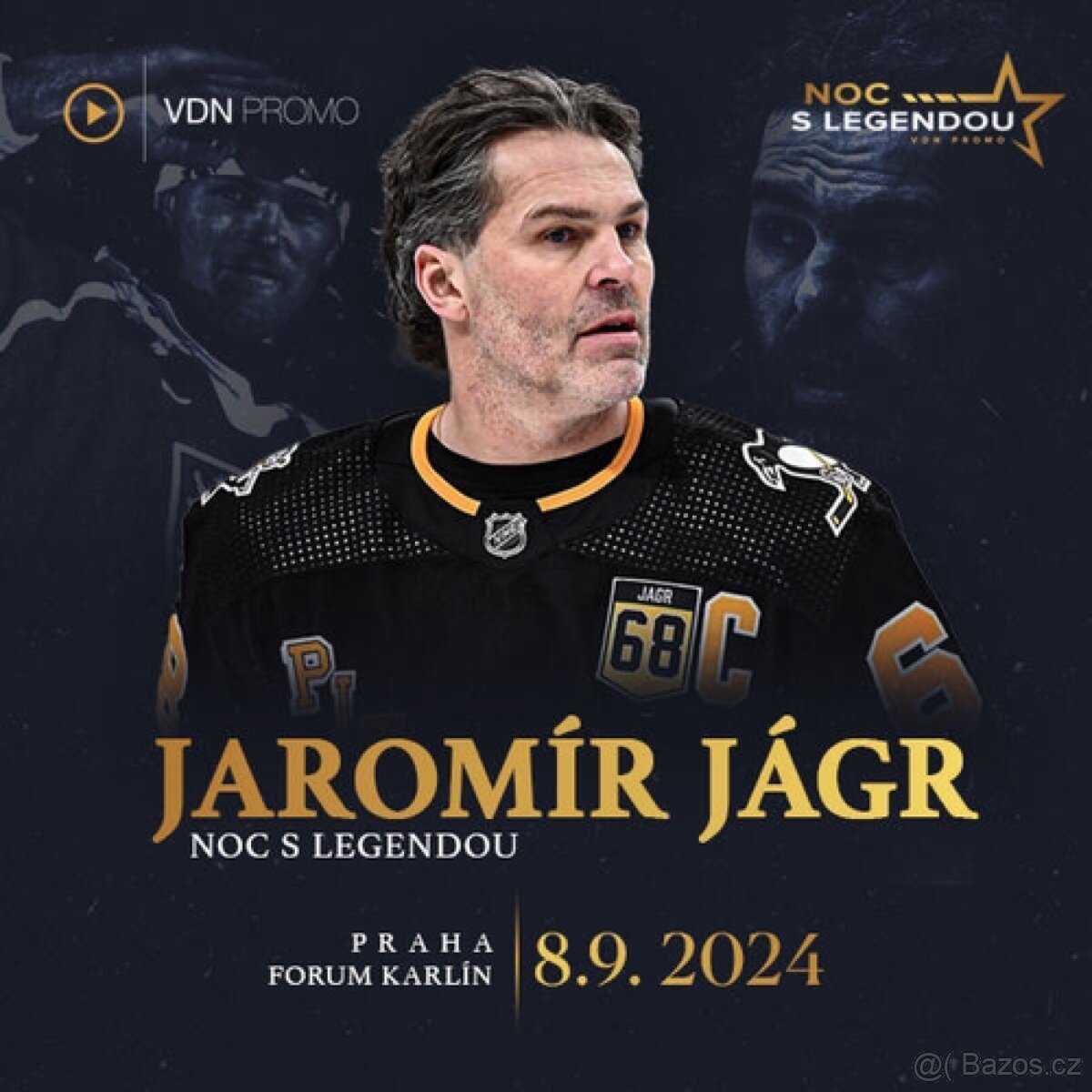 Noc s Legendou s Jaromírem Jágrem 08.09.2024