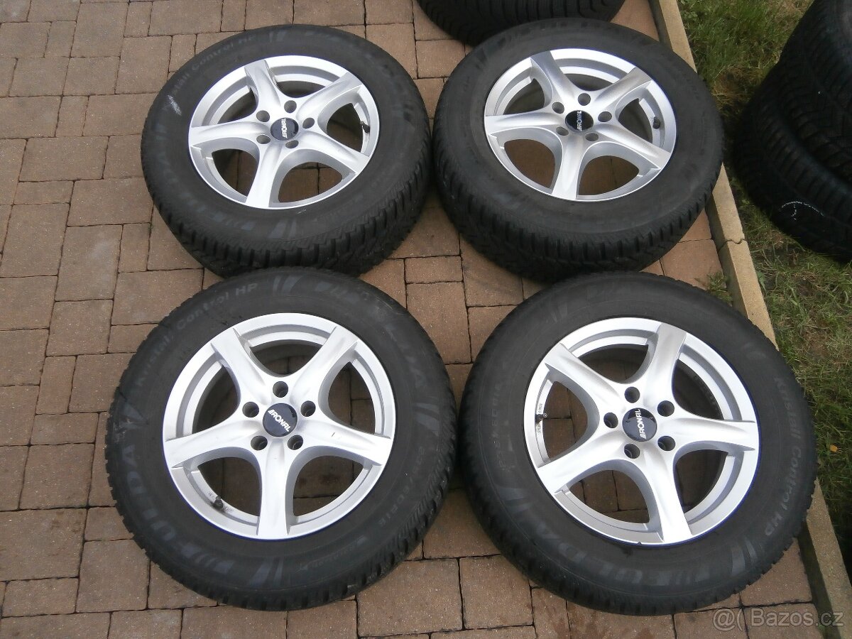 ALU zimní 16", HYUNDAI, MAZDA aj rozteč 5x114,3mm, 235/60/16