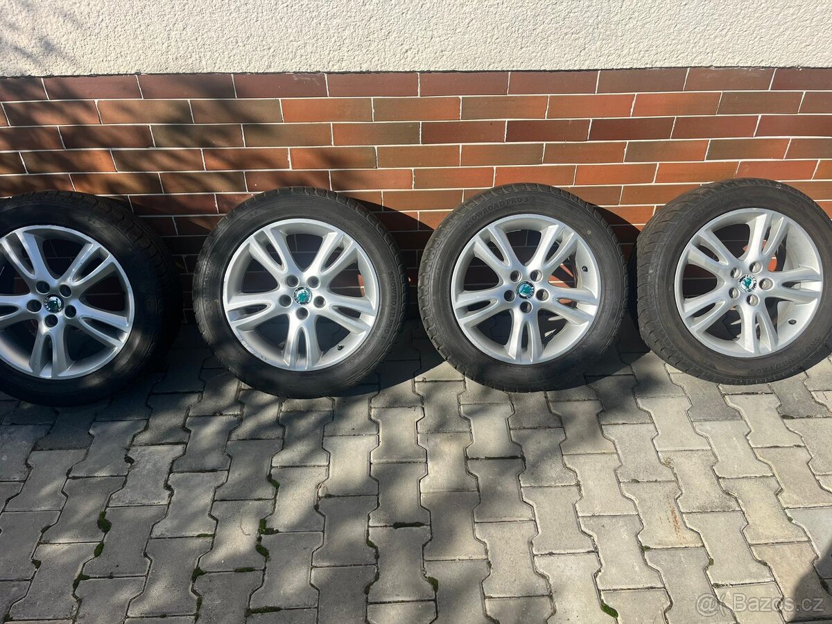 Originál alu škoda 5x100 r16