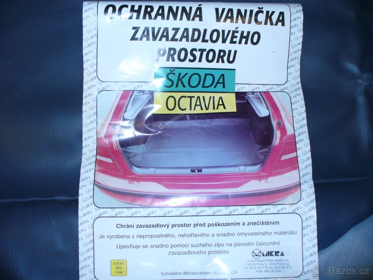 Ochranná vanička kufru Škoda Octavia I