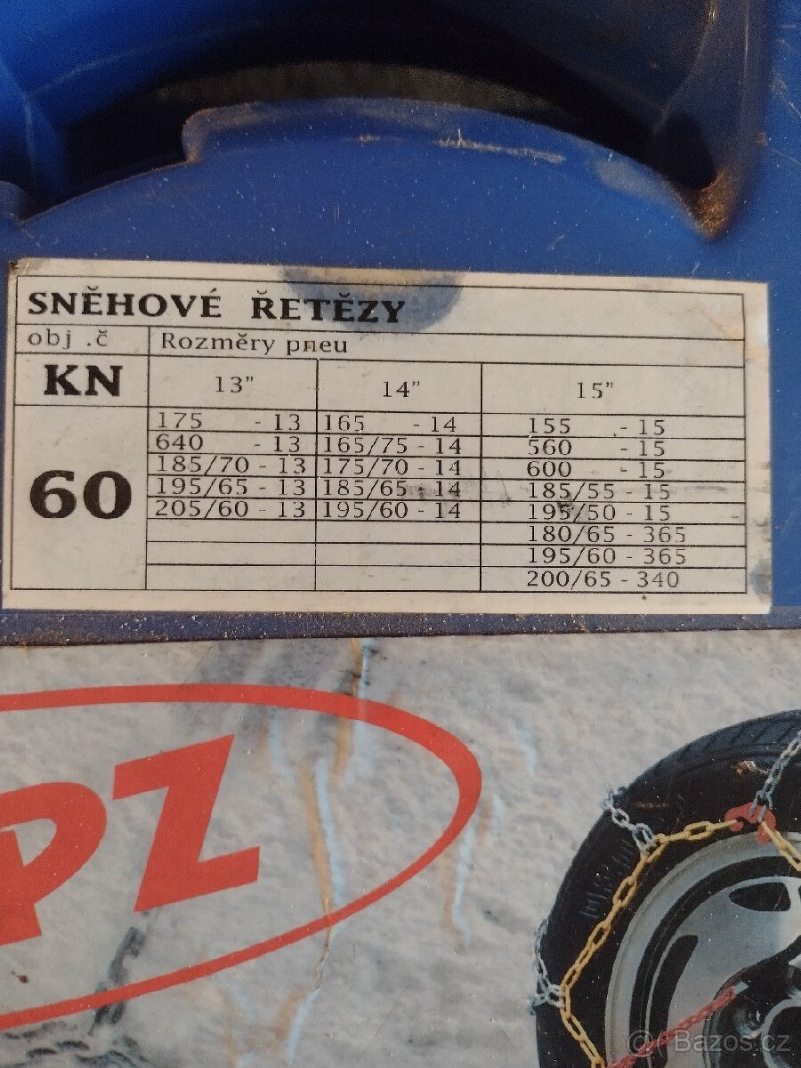 Sněhové řetězy 60