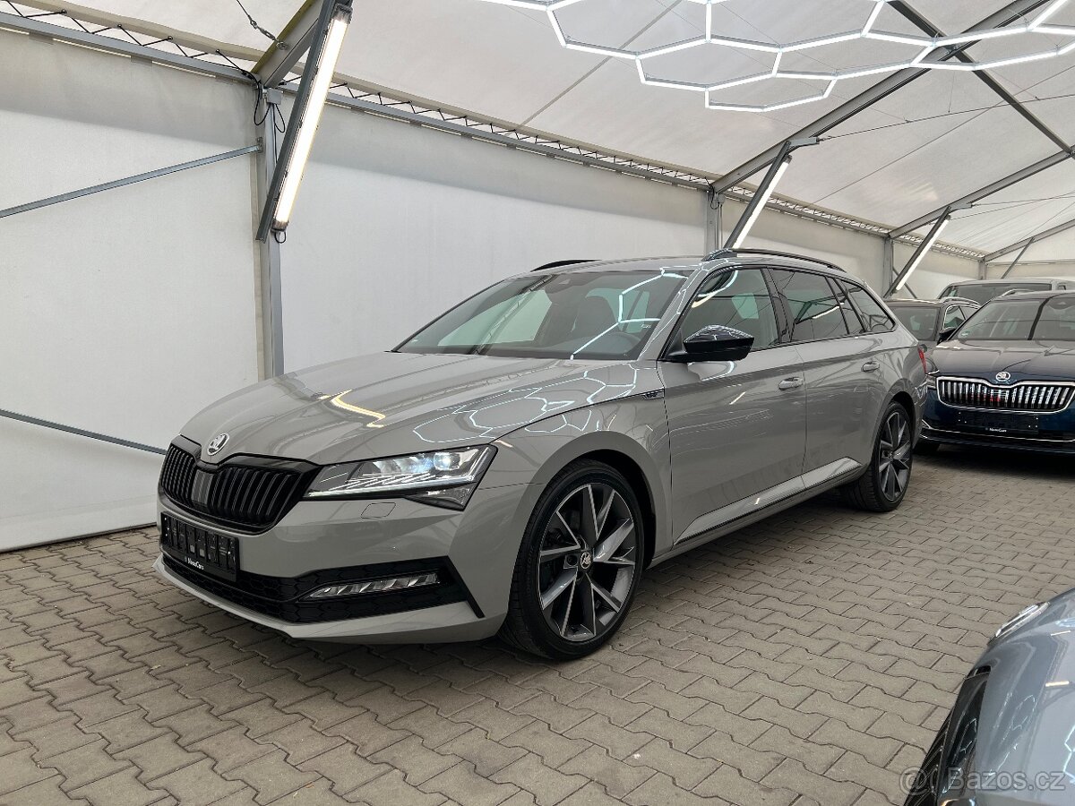 Škoda Superb III combi 2.0TDi,140kW,DSG,LED,AID,tažné,Webast