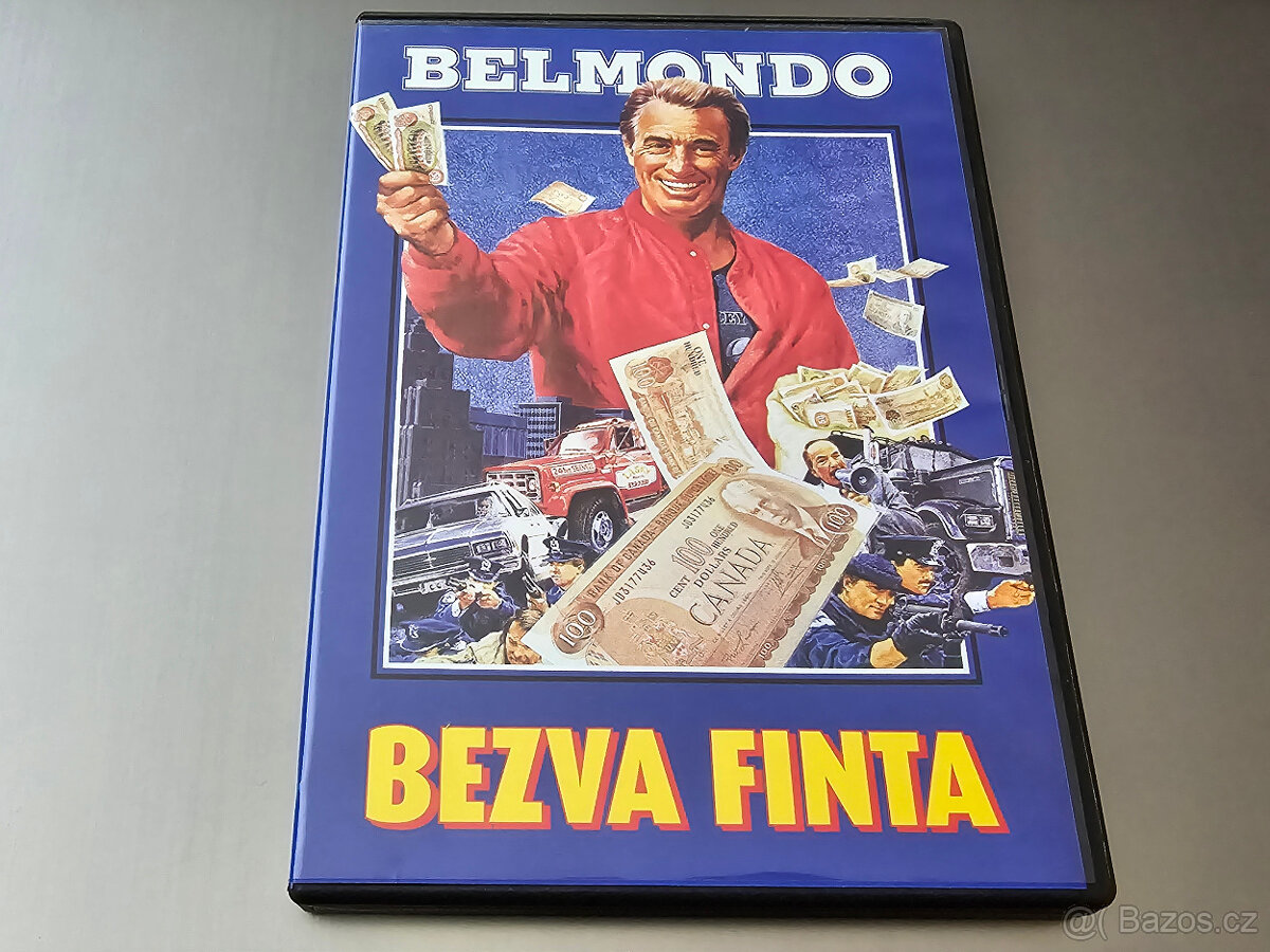 BEZVA FINTA (DVD, CZ dabing) Jean-Paul Belmondo