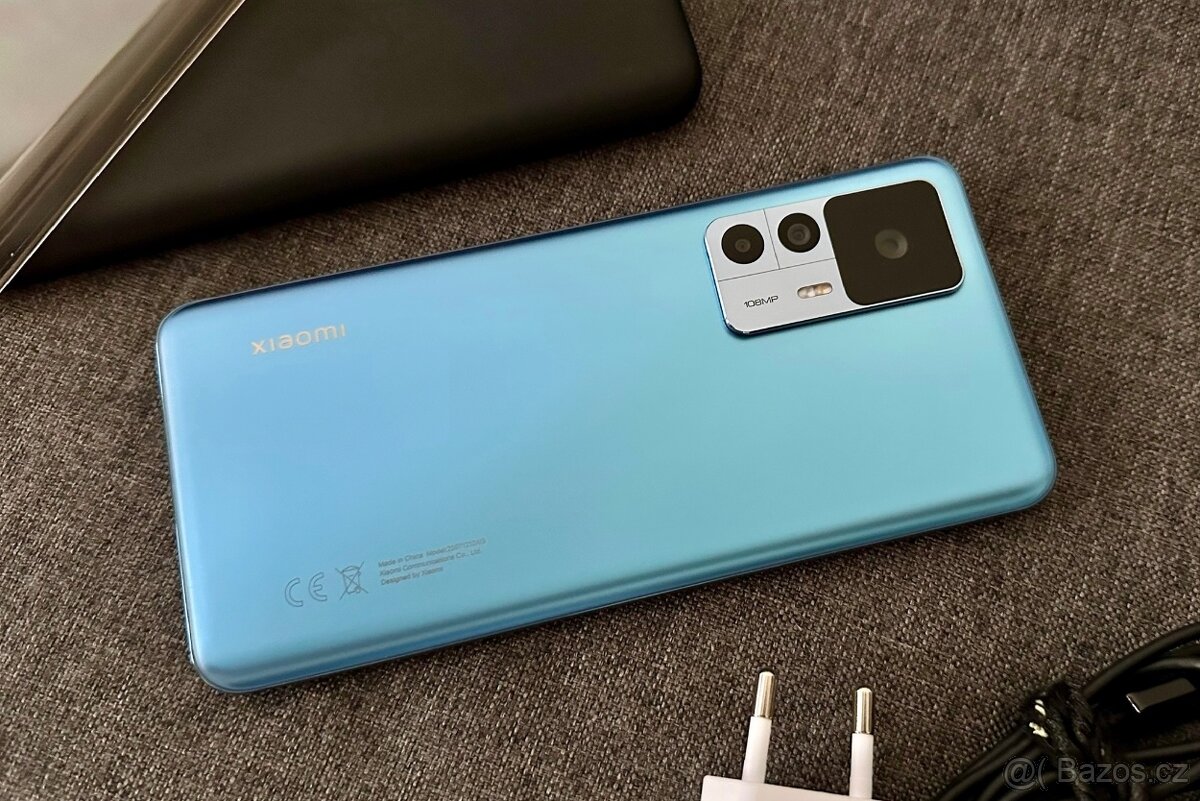 Xiaomi 12T 128gb 8Gb ram 5G blue Top stav,ochrané sklo,kryt