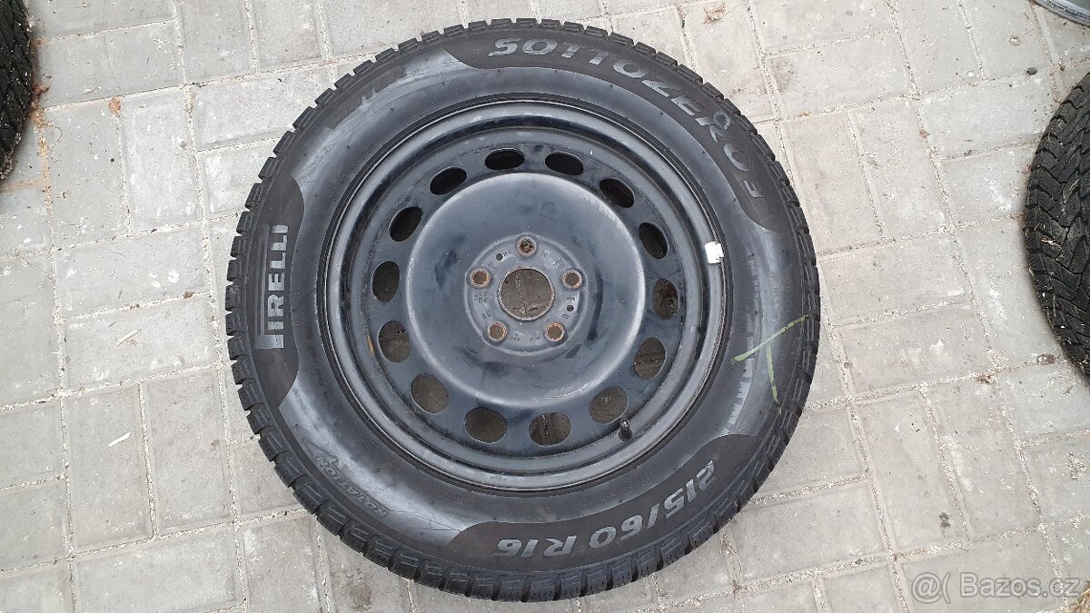 Zimní Sada Disků 5x112 215/60 R16 Volkswagen Škoda