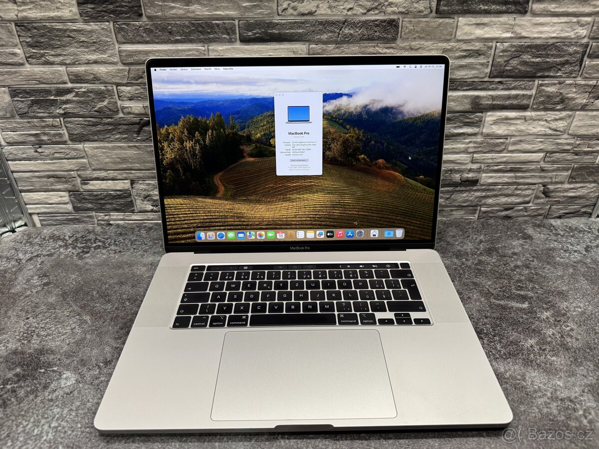 MacBook Pro 16" 2019 i7 / 16GB / 500GB / Pro 5300M