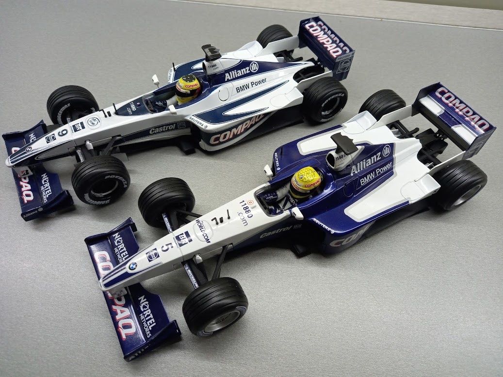 F1 WILLIAMS BMW FW22/23 A 22 RALF SCHUMACHER HOTWHEELS 1:18