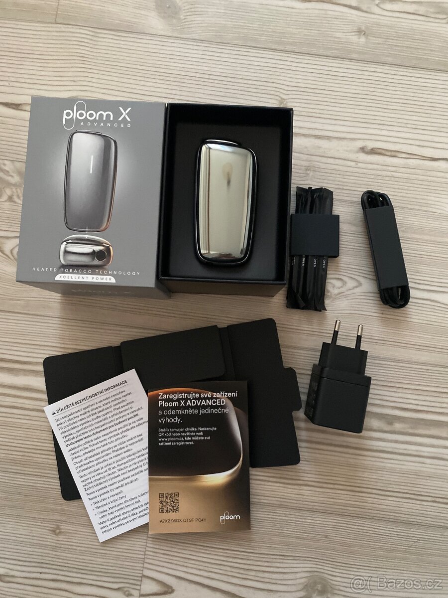 Ploom X stříbrná