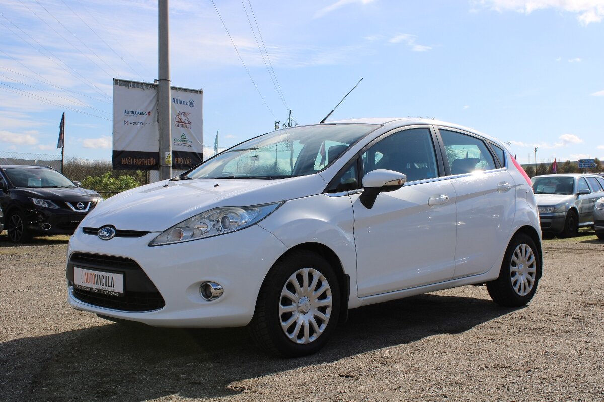 Ford Fiesta 1,25i 44KW, 2.majitel,ČR,serviska, r.v. 2008