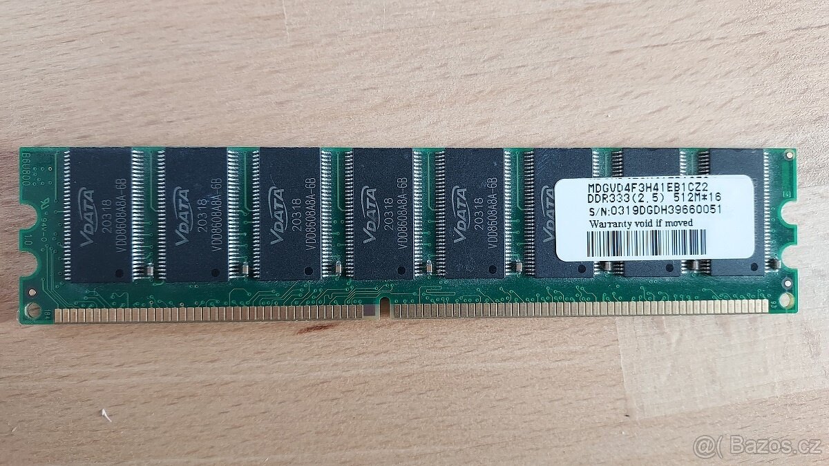 VDATA DDR333 512