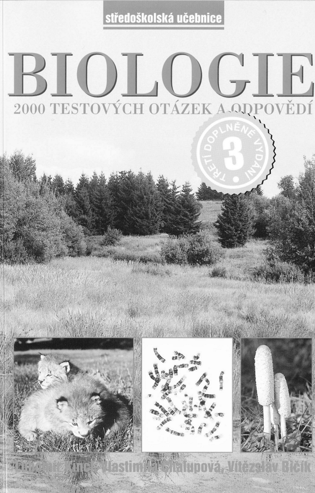 Biologie - 2000 testových otázek a odpovědí v PDF