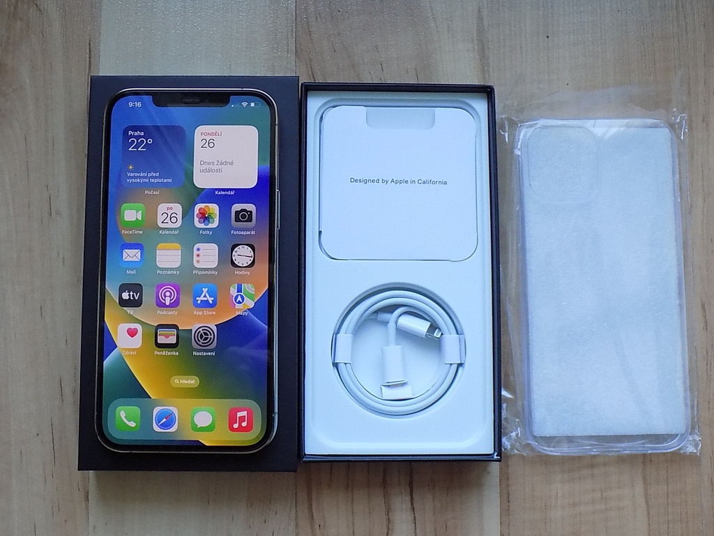 Apple iPhone 12 Pro Max 256GB Gold - ZÁRUKA - TOP STAV