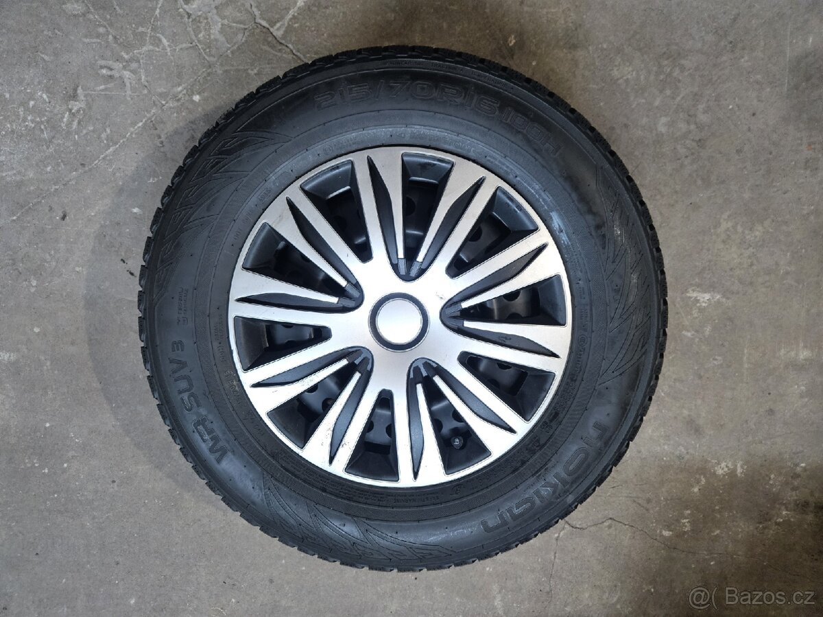 Zimní sada 215/70 R16 100H TPMS