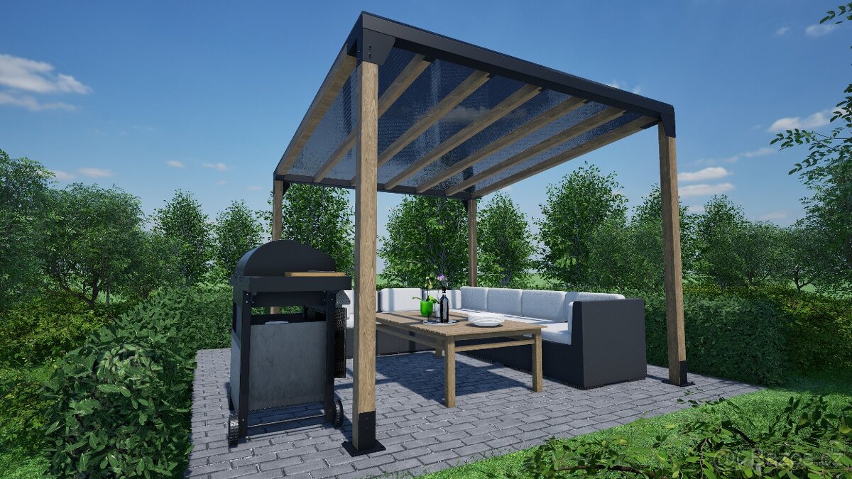 Pergola Paula 3x3m, altán