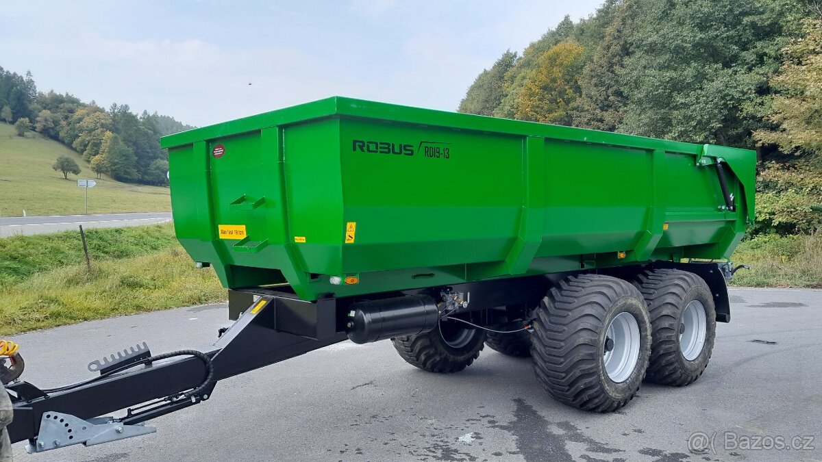 Traktorový návěs,Vlek za Traktor,Vlečka,Přívěs,Dumper 19t