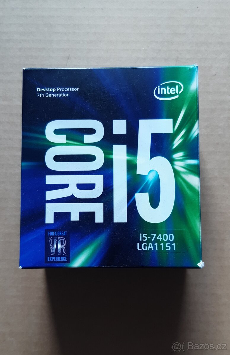 Intel Core i5-7400+chladič