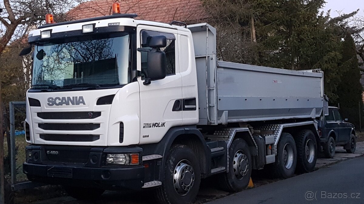 Scania G480 8x4 S3 18,53t