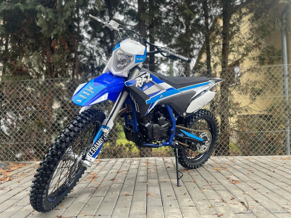 Enduro/pitbike 250cc 4t 21/18 barva -  modrá