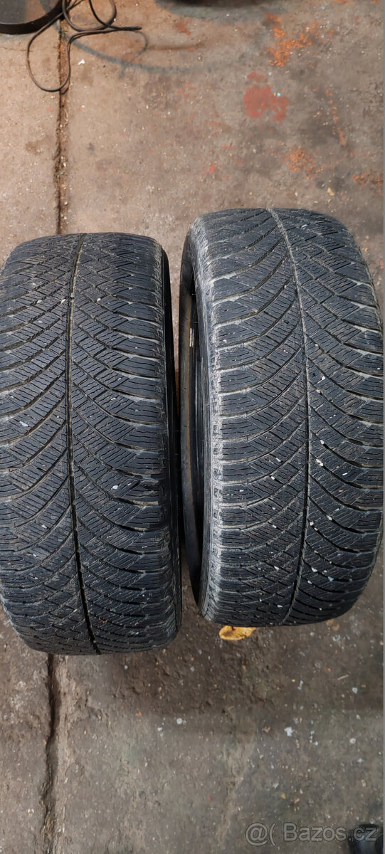 2 zimní pneumatiky NANKANG 195/50R15 82V 7,50mm