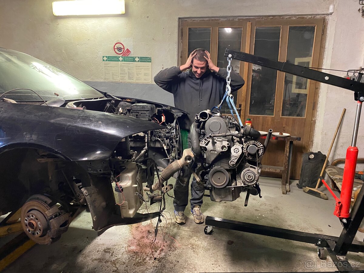 Motor 1.9 tdi 77kw kód BJB převodovka GQQ