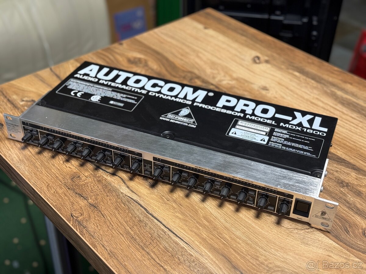 zvukový procesor Behringer Autocom Pro-XL MDX1600