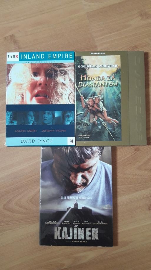 3x DVD mix filmů